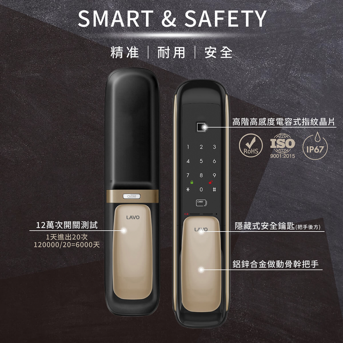LAVO750B推拉鎖
